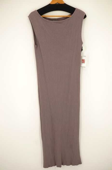 Ray BEAMS High Basic (レイビームス) リブ ノースリーブ ドレス レディース ワンピース