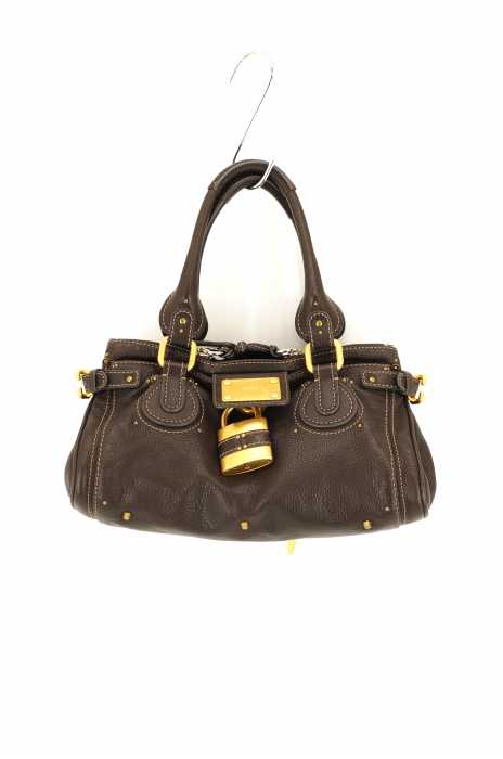 Chloe （クロエ） 南京錠 PADDINGTON パディントン レザートートバッグ レディース バッグ