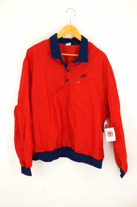 NIKE （ナイキ） MADE IN USA 70s後期 オレンジTMタグ プルオーバーナイロンジャケット メンズ トップス