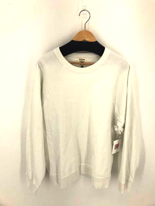 Jackman（ジャックマン） Dotsume Crewneck 度詰め長袖Tシャツ メンズ トップス