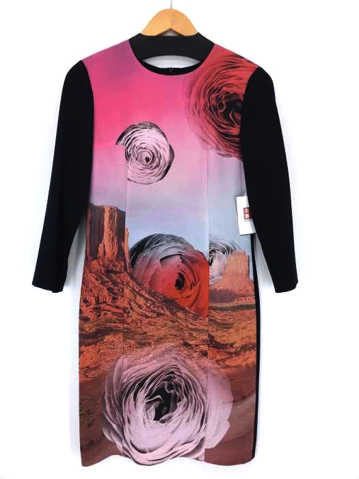 Moschino Cheap Chic モスキーノ チープアンドシック 花柄ワンピース 薔薇 バラ レディース ワンピース ブランド 古着買取販売バズストア