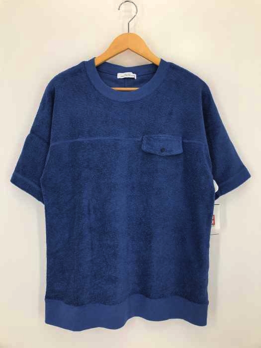 GREEN LABEL RELAXING（グリーンレーベルリラクシング） タオル地クルーネック半袖Tシャツ メンズ トップス