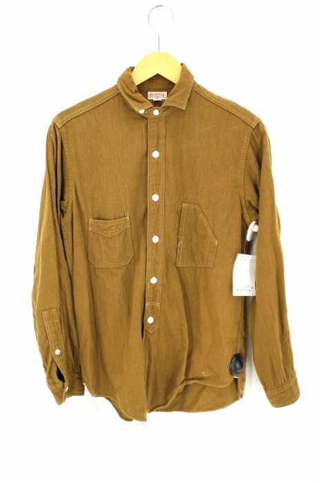 UNION SPECIAL OVERALLS(ユニオンスペシャルオーバーオールズ) 変則ポケット ワークシャツ メンズ トップス