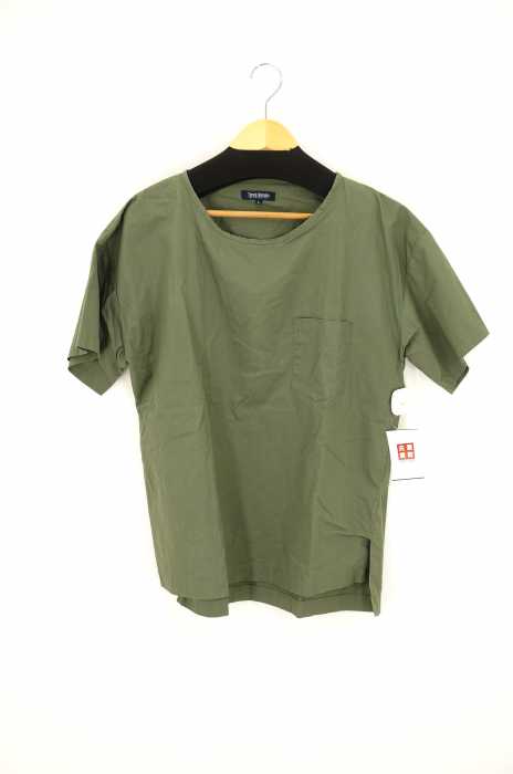 TIMELY WAERNING（タイムリーワーニング） フロントポケットTシャツ レディース トップス