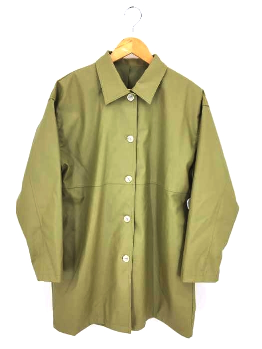 USED古着（ユーズドフルギ） エコレザーステンカラーコート レディース  