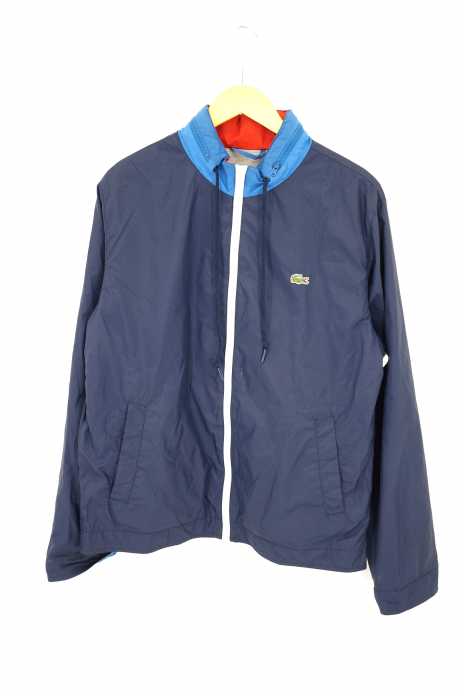 LACOSTE SPORT（ラコステスポーツ） ワッペン付き ナイロンジャケット メンズ アウター