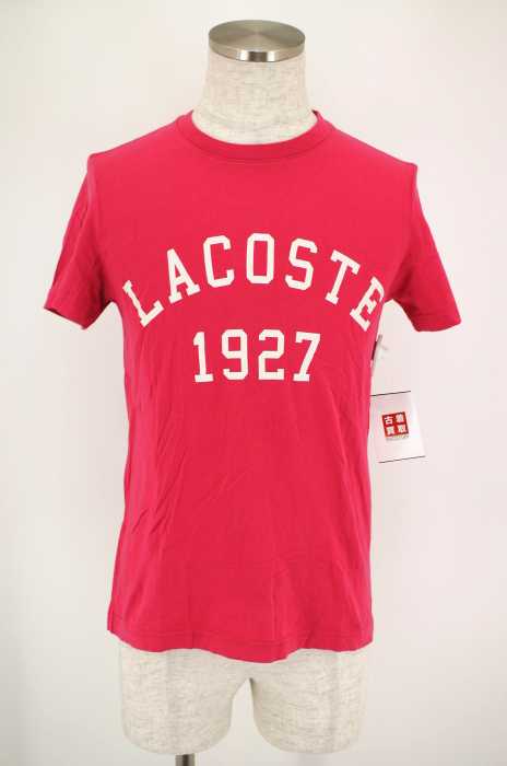 LACOSTE （ラコステ） バックナンバー入りプリント半袖Tシャツ メンズ トップス