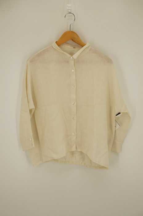 evam eva(エヴァムエヴァ) garment dyeing square shirts ガーメントダイイングスクエアシャツ レディース トップス