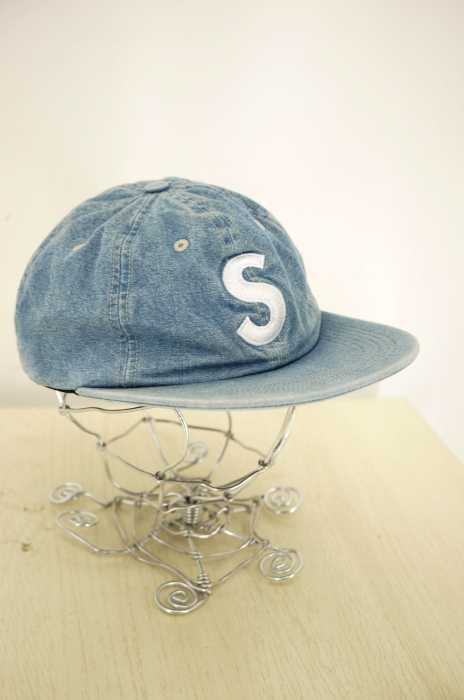Supreme （シュプリーム） Washed Denim S Logo 6-Panel メンズ 帽子