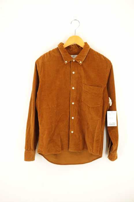 417 by EDIFICE （フォーワンセブンバイエディフィス） コーデュロイボタンダウンシャツ メンズ トップス