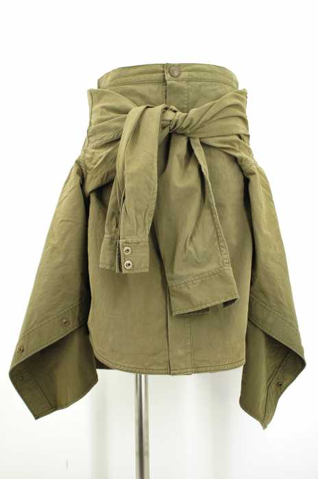 G.V.G.V. (ジーヴィジーヴィ) MILITARY SKIRT WITH DETACHABLE スカート レディース スカート