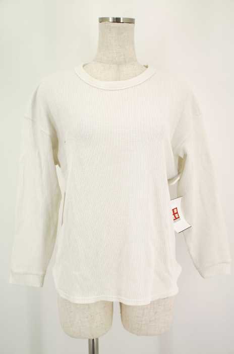 BEAUTY & YOUTH UNITED ARROWS （ビューティーアンドユースユナイテッドアローズ） ワッフル8分袖プルオーバー サーマル レディース トップス