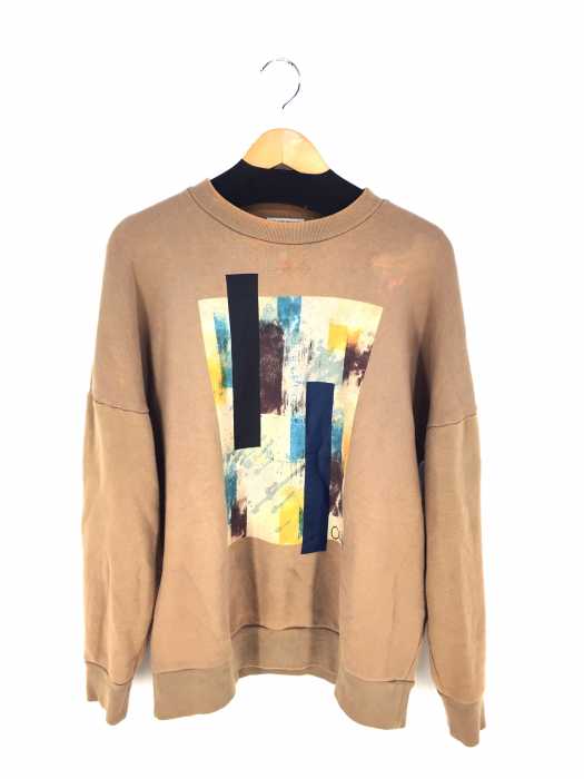 CLANE HOMME(クラネオム) モザイクプリント スウェット メンズ トップス