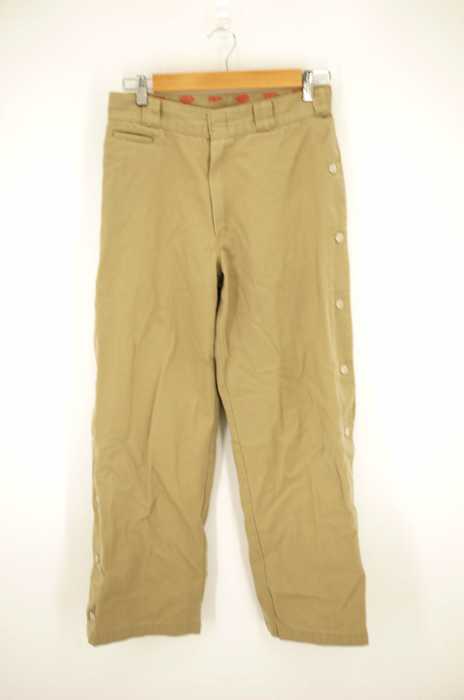 Dickies × MYne(ディッキーズ マイン) side snap wide pants サイドスナップパンツ メンズ パンツ