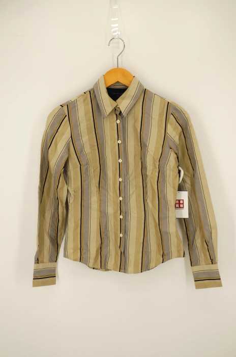 TOMMY HILFIGER （トミーヒルフィガー） マルチストライプ 総シルク レディース トップス