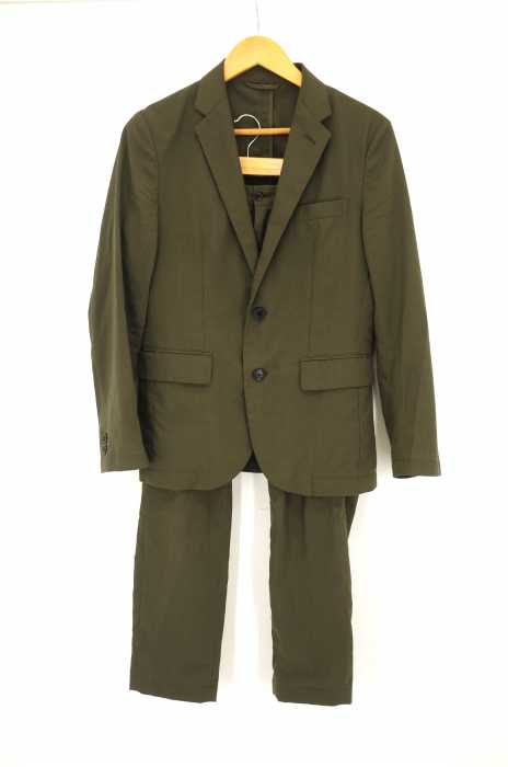 UNITED ARROWS green label relaxing (ユナイテッドアローズグリーンレーベルリラクシング) 機能性生地 ウォッシャブルトロ M68 2Bテーラードジャケット&ナロー ユーティリティー パンツ メンズ セットアップ