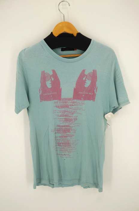 UNDERCOVERISM （アンダーカバーイズム） KLAUS フォト＆重ねメッセージプリントTシャツ クラウスシュルツェ メンズ トップス