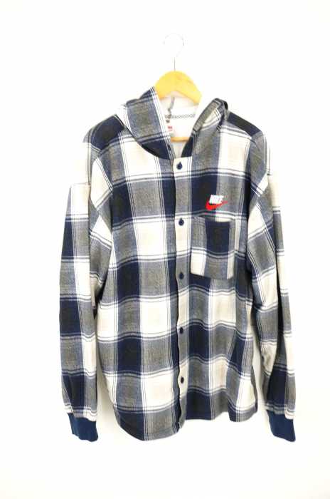 Supreme × NIKE(シュプリーム×ナイキ) Plaid Hooded Sweatshirt メンズ トップス