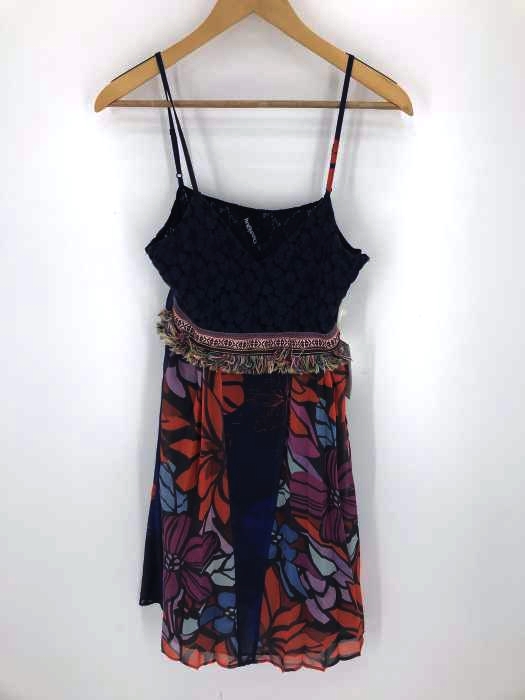 DESIGUAL（デシグアル） Vネックストラップワンピース レディース ワンピース