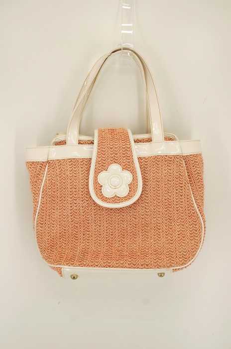 MARY QUANT LONDON(マリークワント ロンドン) エナメル切替 ハンドバッグ レディース バッグ