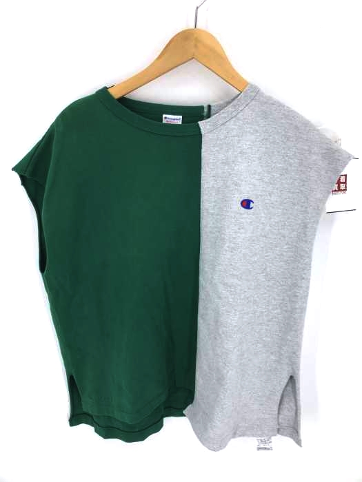 Champion（チャンピオン） 別注ハギノースリーブTシャツ レディース トップス