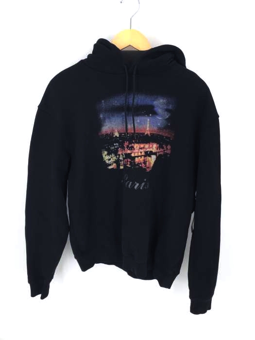 BALENCIAGA PARIS（バレンシアガパリス） 17SS PARIS PRINTED PULLOVER HOODY メンズ トップス