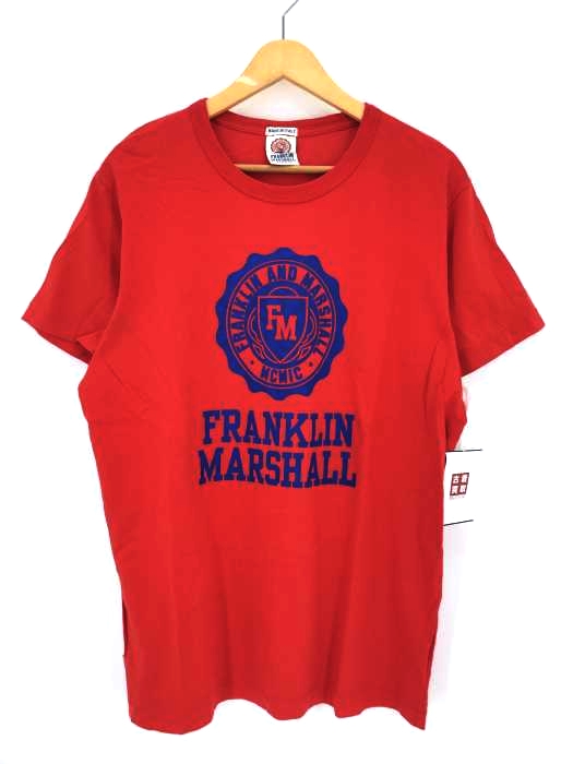 FRANKLIN MARSHALL（フランクリンマーシャル） プリントクルーネック半袖Tシャツ メンズ トップス