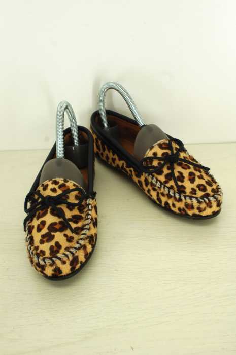 Minnetonka （ミネトンカ） Full Leopard Kilty Moccasin モカシンシューズ レディース シューズ