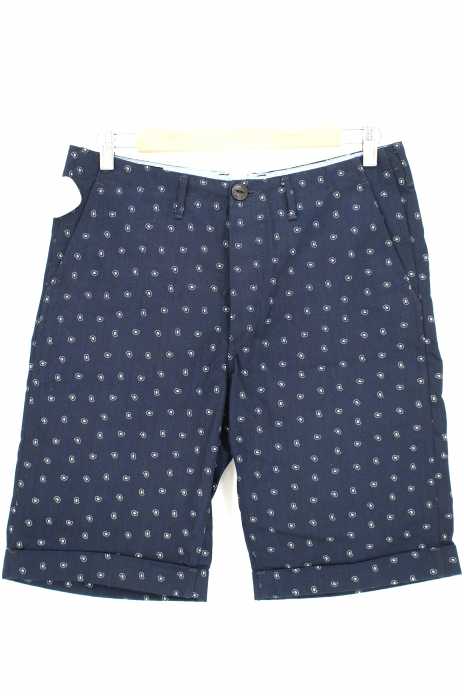 WASTE TWICE （ウエストトゥワイス） Indigo Paisley Short メンズ パンツ
