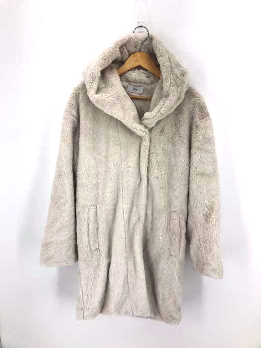 AZUL by moussy（アズールバイマウジー） ショールカラーエコファーコート レディース アウター