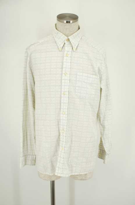 UNITED ARROWS green label relaxing （ユナイテッドアローズグリーンレーベルリラクシング） チェック柄ボタンダウンシャツ メンズ トップス