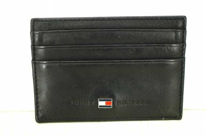 TOMMY HILFIGER （トミーヒルフィガー） レザーカードケース メンズ 財布・ケース