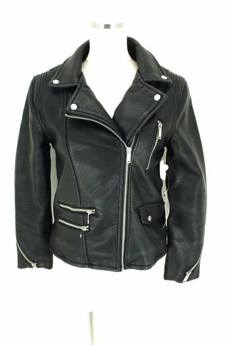 ZARA GIRLS () 裏起毛ダブルライダースジャケット レディース アウター