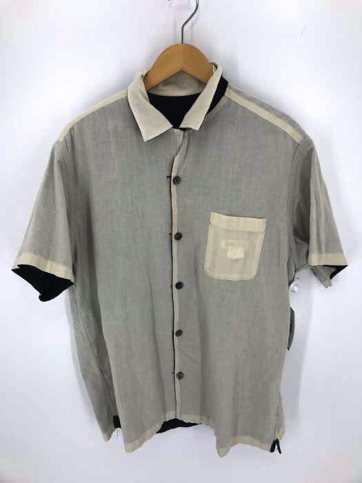 Y’s for men SHIRTS(ワイズフォーメン) シワ加工 リバーシブル シャツ メンズ トップス
