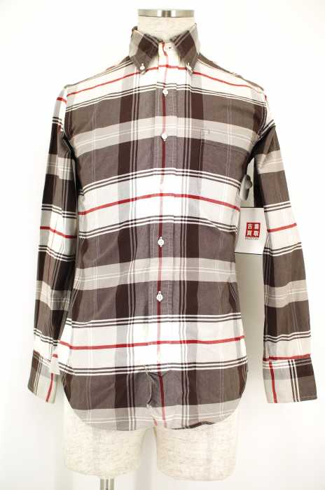 BROOKS BROTHERS BLACKFLEECE （ブルックスブラザーズブラックフリース） チェックボタンシャツ メンズ トップス