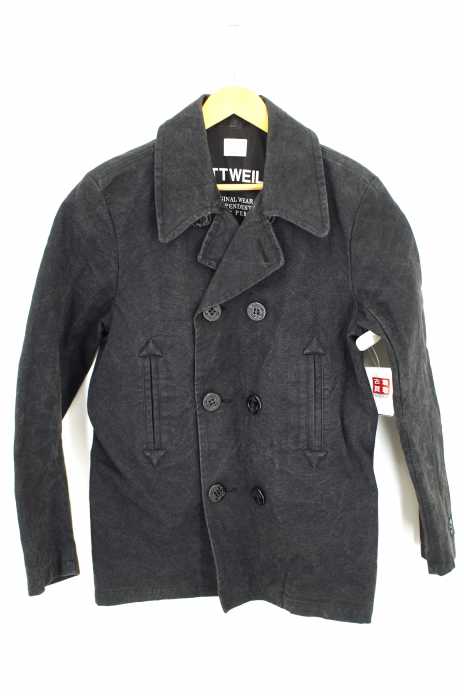 ROTTWEILER(ロットワイラー) ウォッシュ加工 ピーコート メンズ アウター