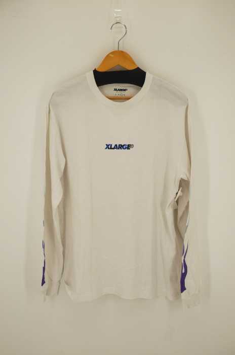 XLARGE（エクストララージ） ファイヤースタンダード 長袖ロゴTシャツ メンズ トップス