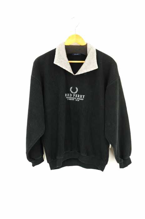 FRED PERRY （フレッドペリー） ロゴ刺繍入り ニットシャツ メンズ トップス