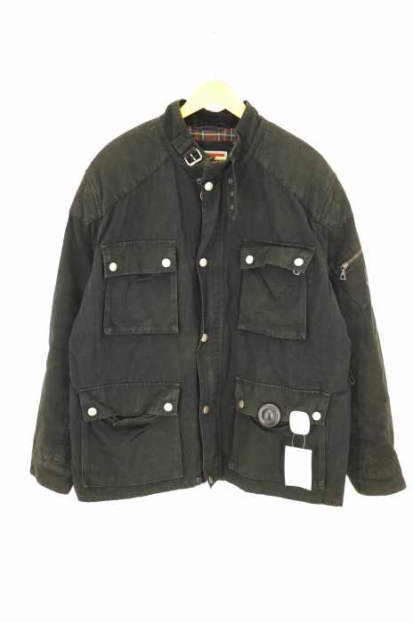 RED LABEL HILFIGER DENIM（レッドレーベルヒルフィガーデニム） 4つポケ ショルダーパッチ スタンドカラージャケット メンズ アウター