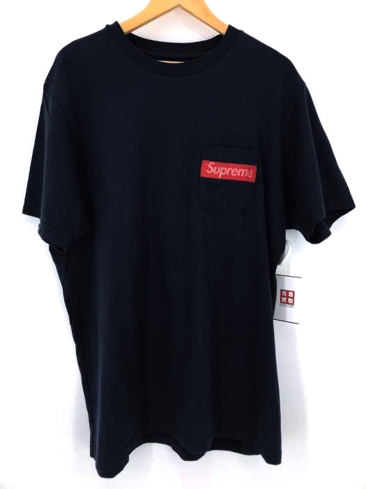 Supreme（シュプリーム） Mesh Stripe Pocket Tee メンズ トップス