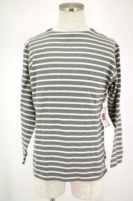 ACROSS THE VINTAGE(アクロスザヴィンテージ) ボーダー柄ボートネックロングスリーブTシャツ メンズ トップス