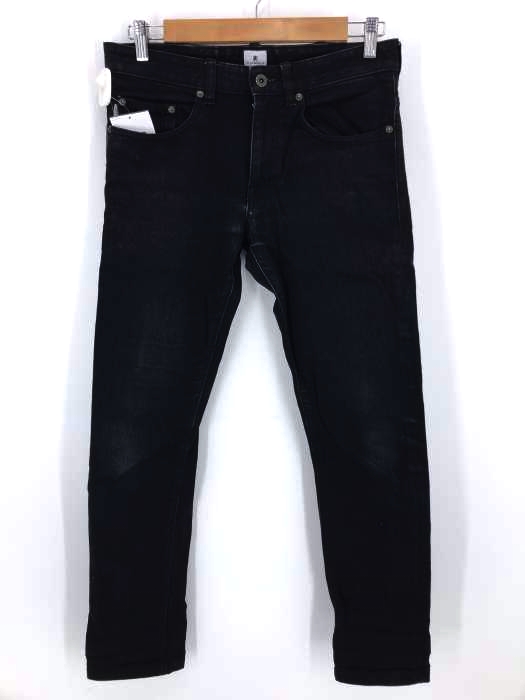 R.NEWBOLD（アールニューボールド） SLIM TAPERD STRETCH BLACK JEANS メンズ パンツ