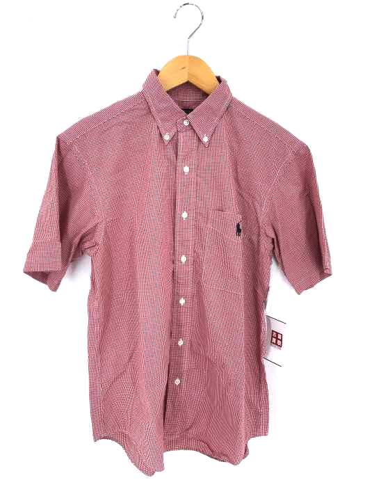Polo by RALPH LAUREN（ポロバイラルフローレン） ギンガムチェック半袖BDシャツ レディース トップス