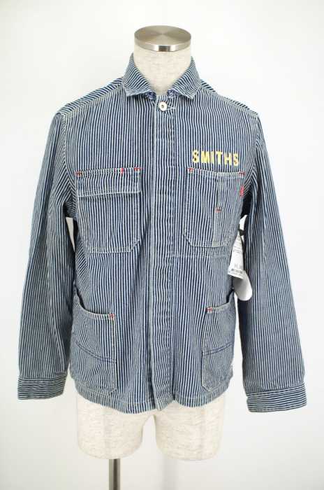BEDWIN&THE HEARTBREAKERS （ベドウィンアンドザハートブレイカーズ） SMITHS刺繍入りカバーオールデニムジャケット メンズ アウター