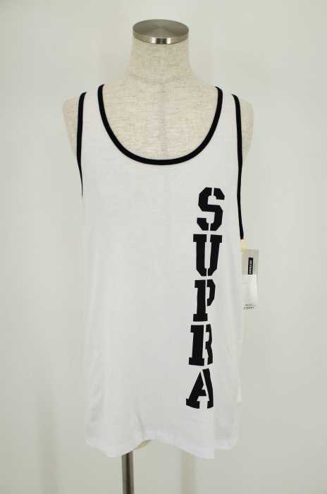 SUPRA （スープラ） プリント入りノースリーブカットソー メンズ トップス