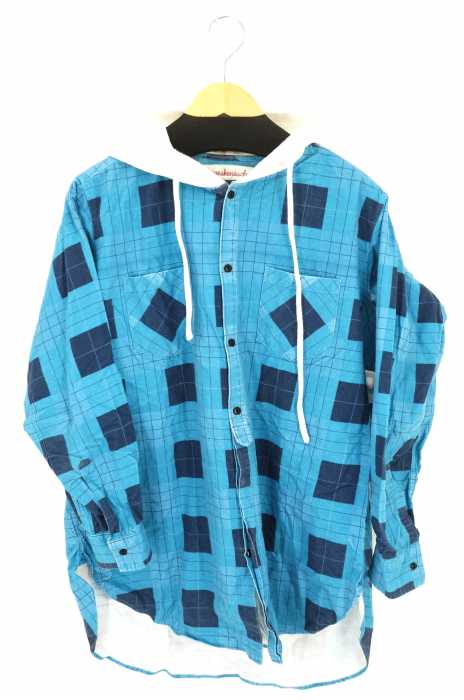 VOTE MAKE NEW CLOTHES（ボートメイクニュークローズ） フード付き 長袖シャツ メンズ トップス