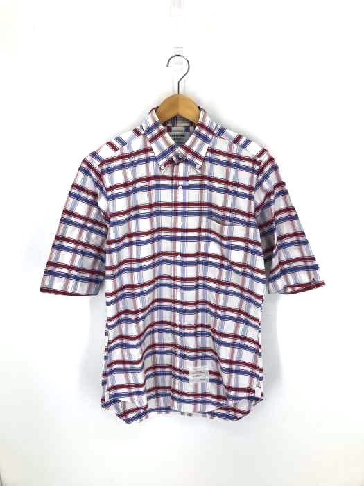 THOM BROWNE（トムブラウン） B.D 半袖シャツ メンズ トップス