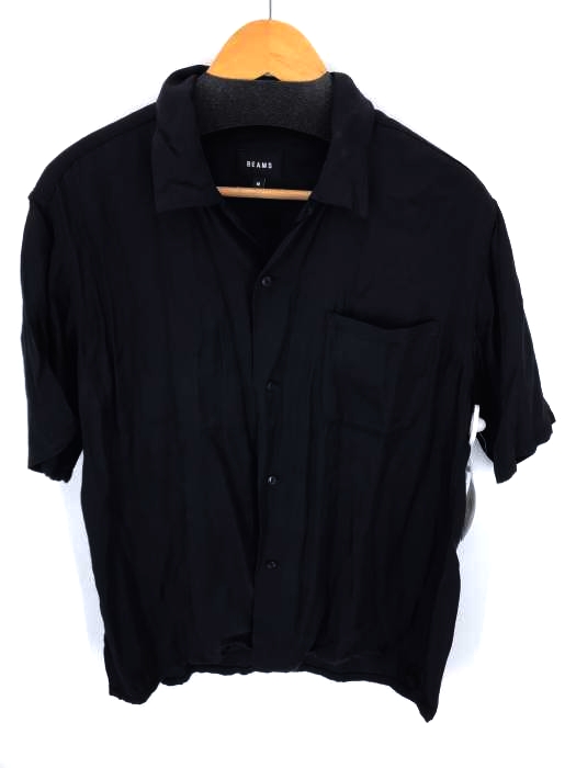 BEAMS（ビームス） レーヨンオープンカラーシャツ メンズ トップス