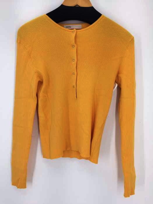 BLACK by moussy(ブラックバイマウジー) 21ss washable henry neck tops レディース トップス