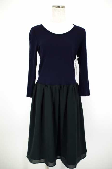 BEAUTY & YOUTH UNITED ARROWS (ビューティーアンドユースユナイテッドアローズ) 切替フレアワンピース レディース ワンピース